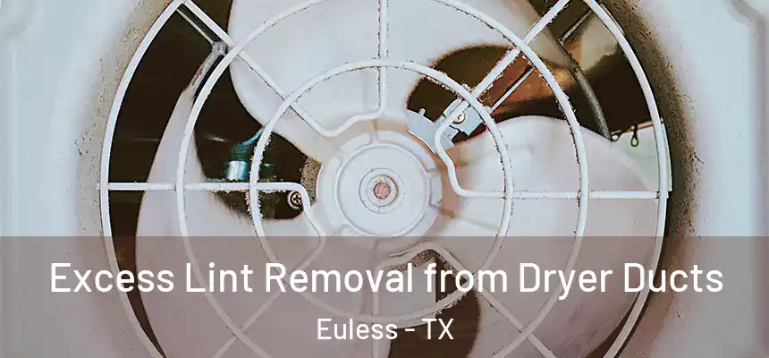 Excess Lint Removal from Dryer Ducts Euless - TX